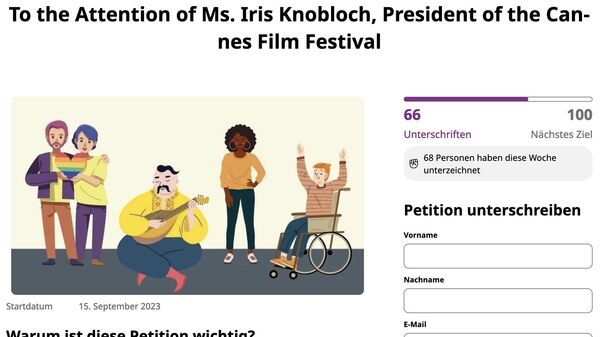 Скриншот петиции на сайте Change.org