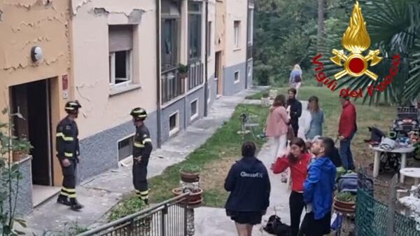 Последствия землетрясения в итальянской области Тоскана