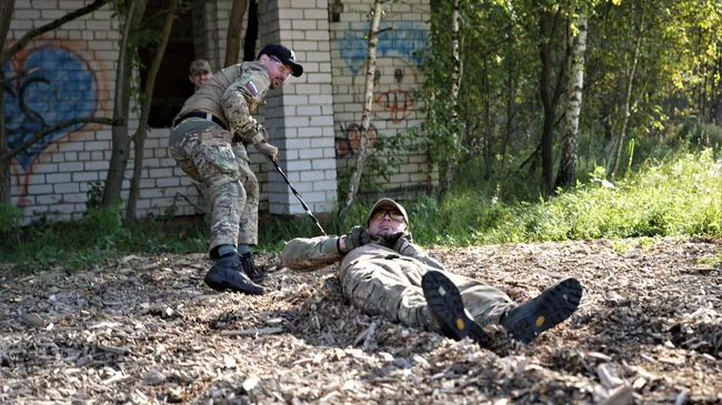 Тренировка на полигоне Тренировка на полигоне