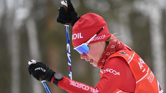 Российская лыжница Алина Пеклецова