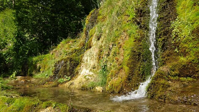 Заповедник Семь ключей, водопады