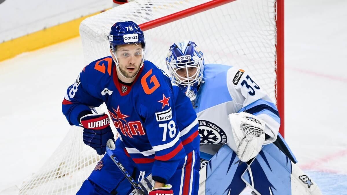 Нападающий СКА Александр Кадейкин - РИА Новости, 1920, 19.09.2023