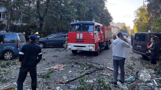 Взрыв в доме в Балашихе