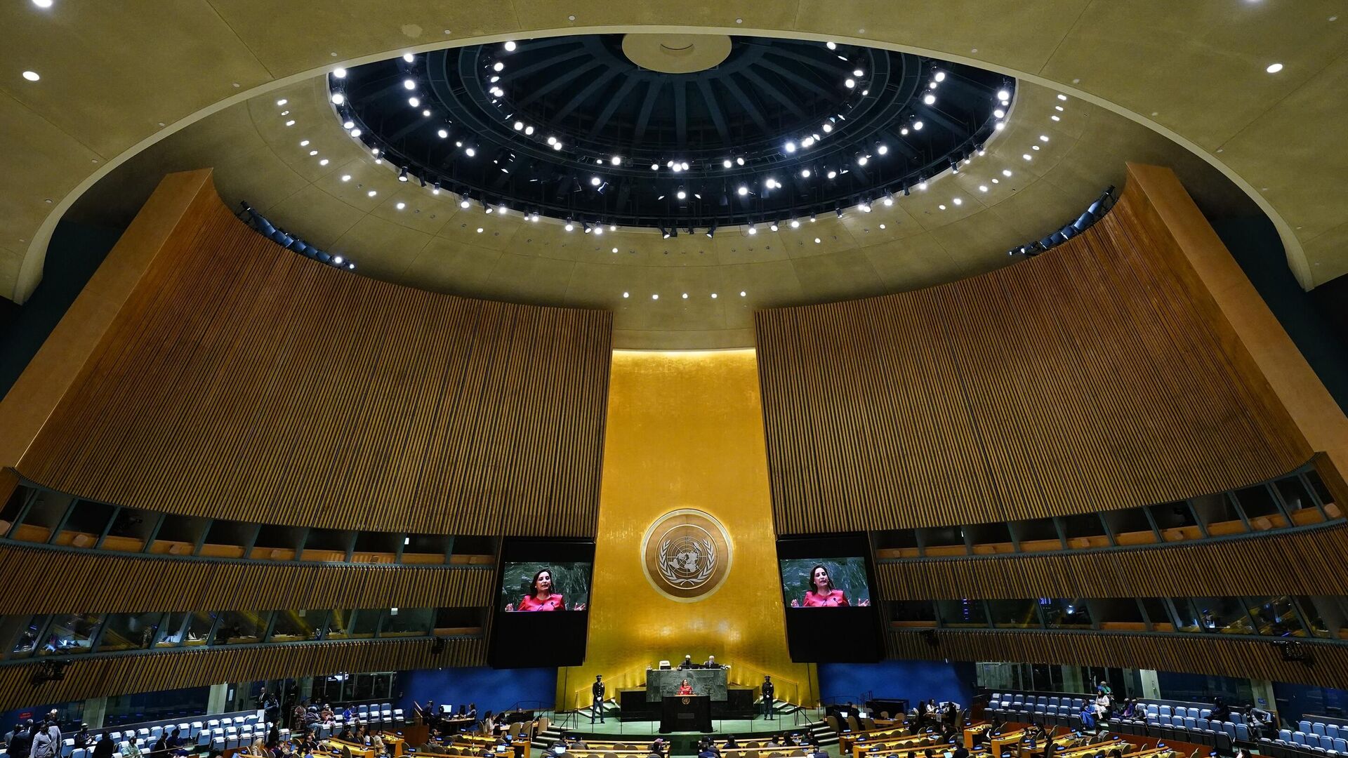 78 сессия Генеральной ассамблеи ООН в Нью-Йорке - РИА Новости, 1920, 20.10.2023