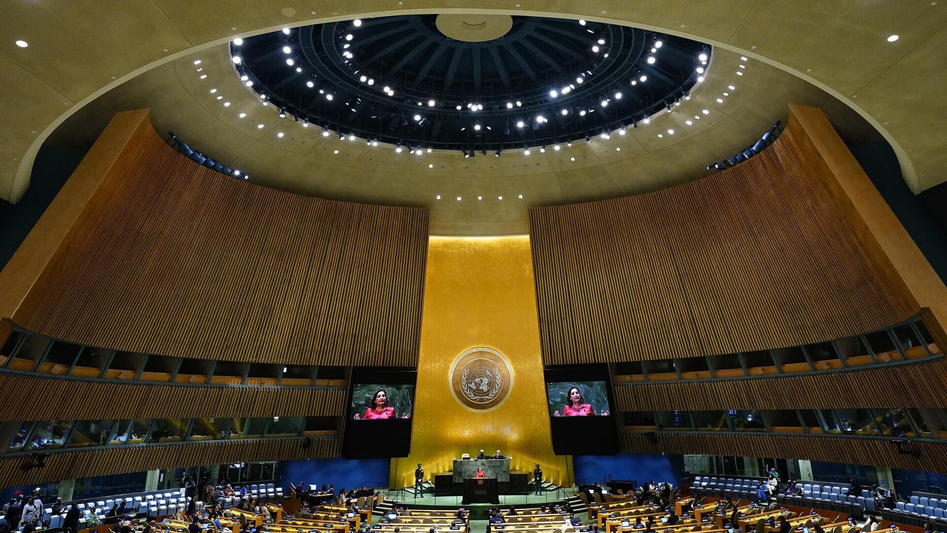 78 сессия Генеральной ассамблеи ООН в Нью-Йорке - РИА Новости, 1920, 20.09.2023