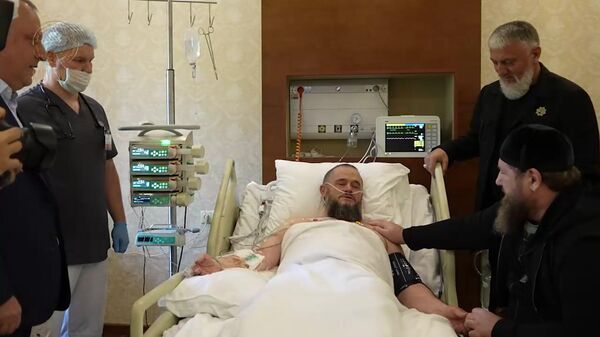 Видео из больницы, где находится дядя Рамзана Кадырова