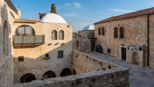 Здания старого города Иерусалима в Израиле