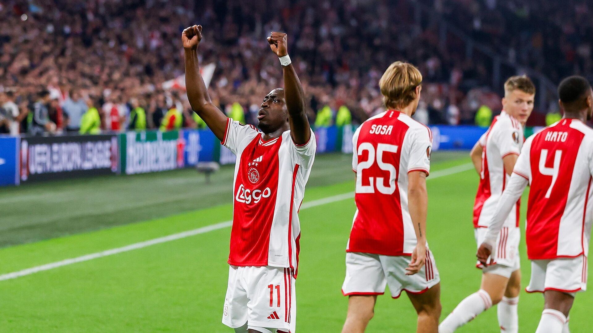 Ajax drew with Marseille in the Europa League match