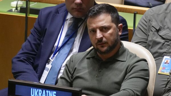 Владимир Зеленский на Генассамблее ООН. Архивное фото