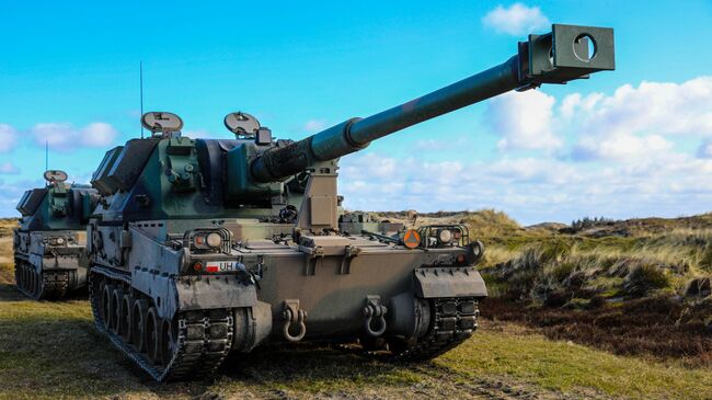 Польская самоходная артиллерийская гаубица AHS Krab