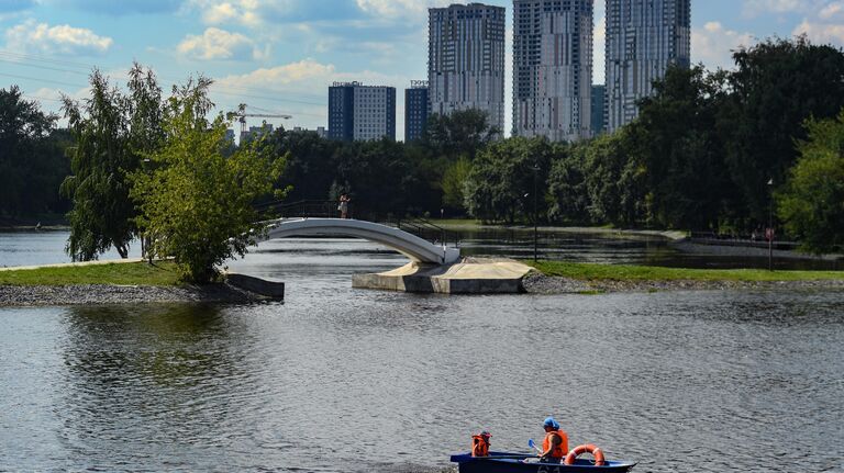 Благоустройство в парке Усадьба Михалково