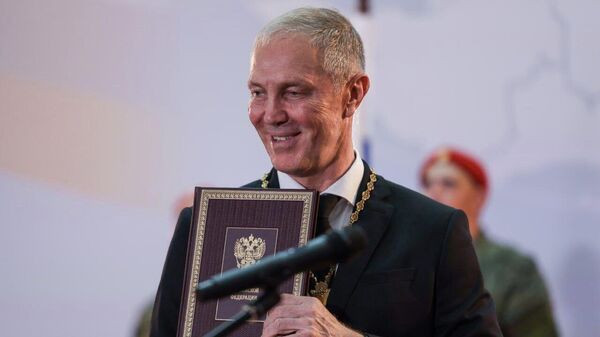 Владимир Сальдо после вступления в должность губернатора Херсонской области. 23 сентября 2023