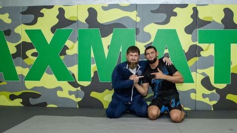 Рамзан Кадыров и Хамзат Чимаев 