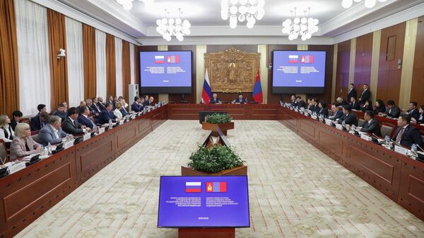 Заседание Комиссии по сотрудничеству Федерального Собрания РФ и Великого государственного Хурала Монголии