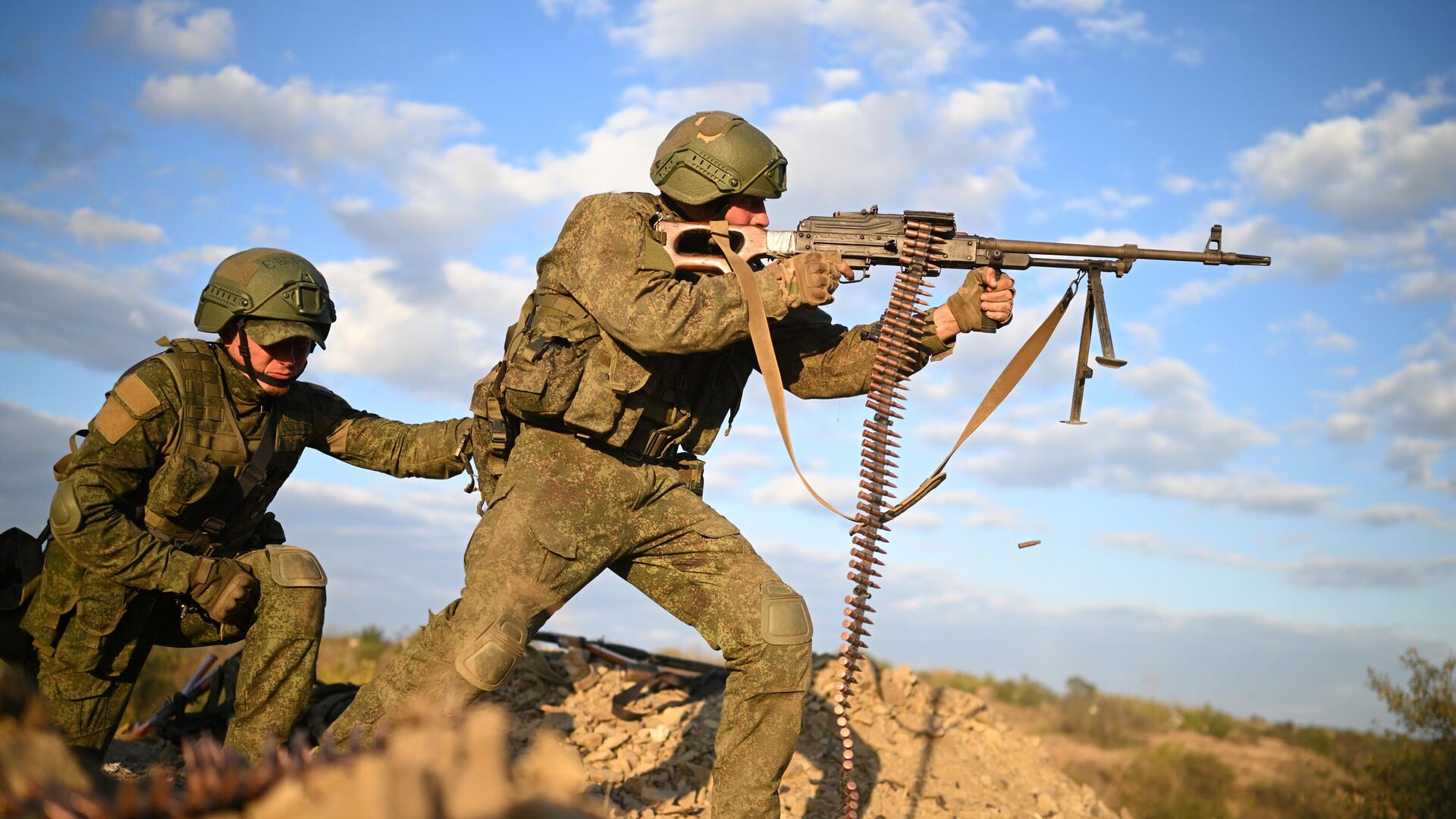 Российские военные в зоне проведения спецоперации - РИА Новости, 1920, 03.10.2023