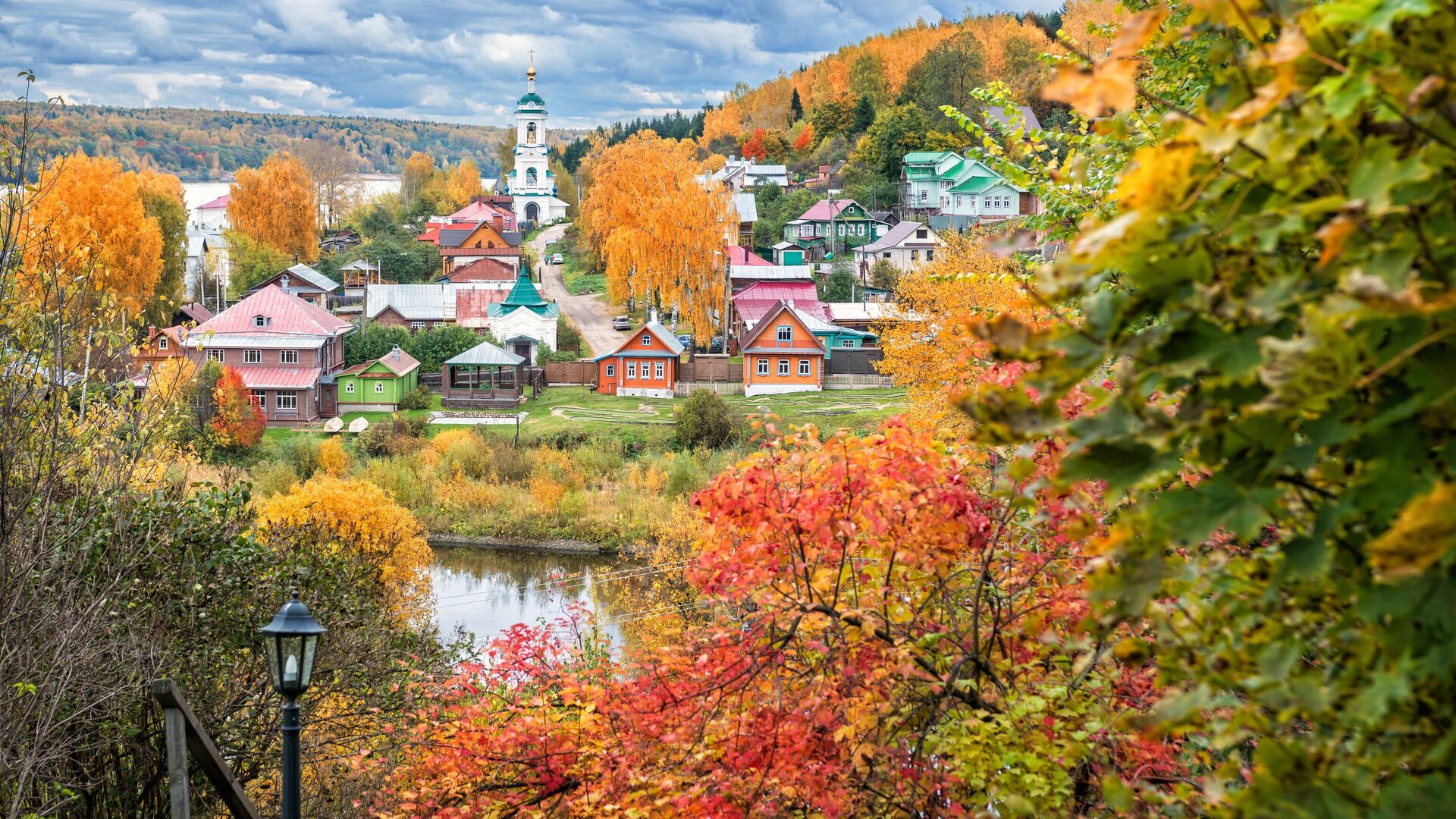 Осенний Плес  - РИА Новости, 1920, 02.10.2023