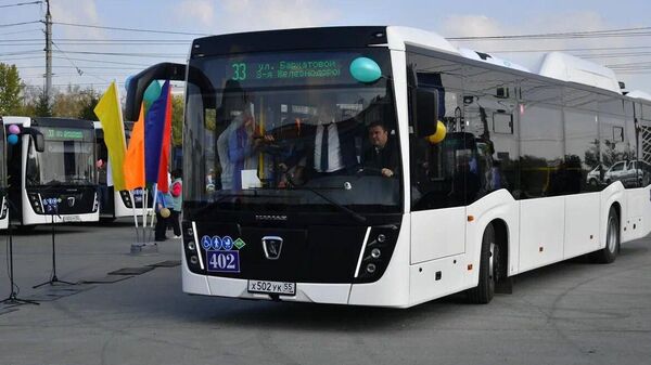 Новые автобусы НЕФАЗ для Омского транспортного парка