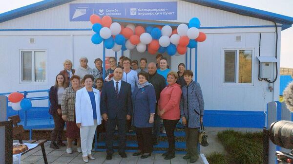 Новый фельдшерско-акушерский пункт открылся в селе Комиссарово Оренбургской области