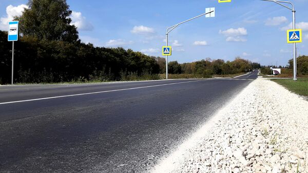 Три дорожных участка отремонтированы в Липецкой области по нацпроекту