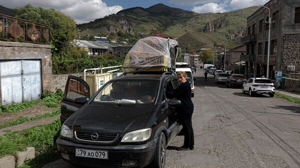 Беженцы из Нагорного Карабаха
