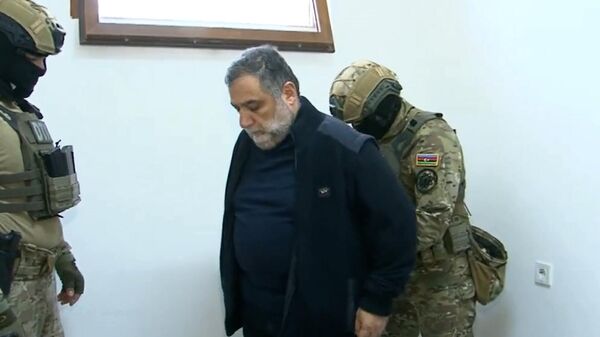 Варданян под арестом. Видео азербайджанских спецслужб