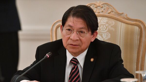 Министр иностранных дел Никарагуа Денис Монкада