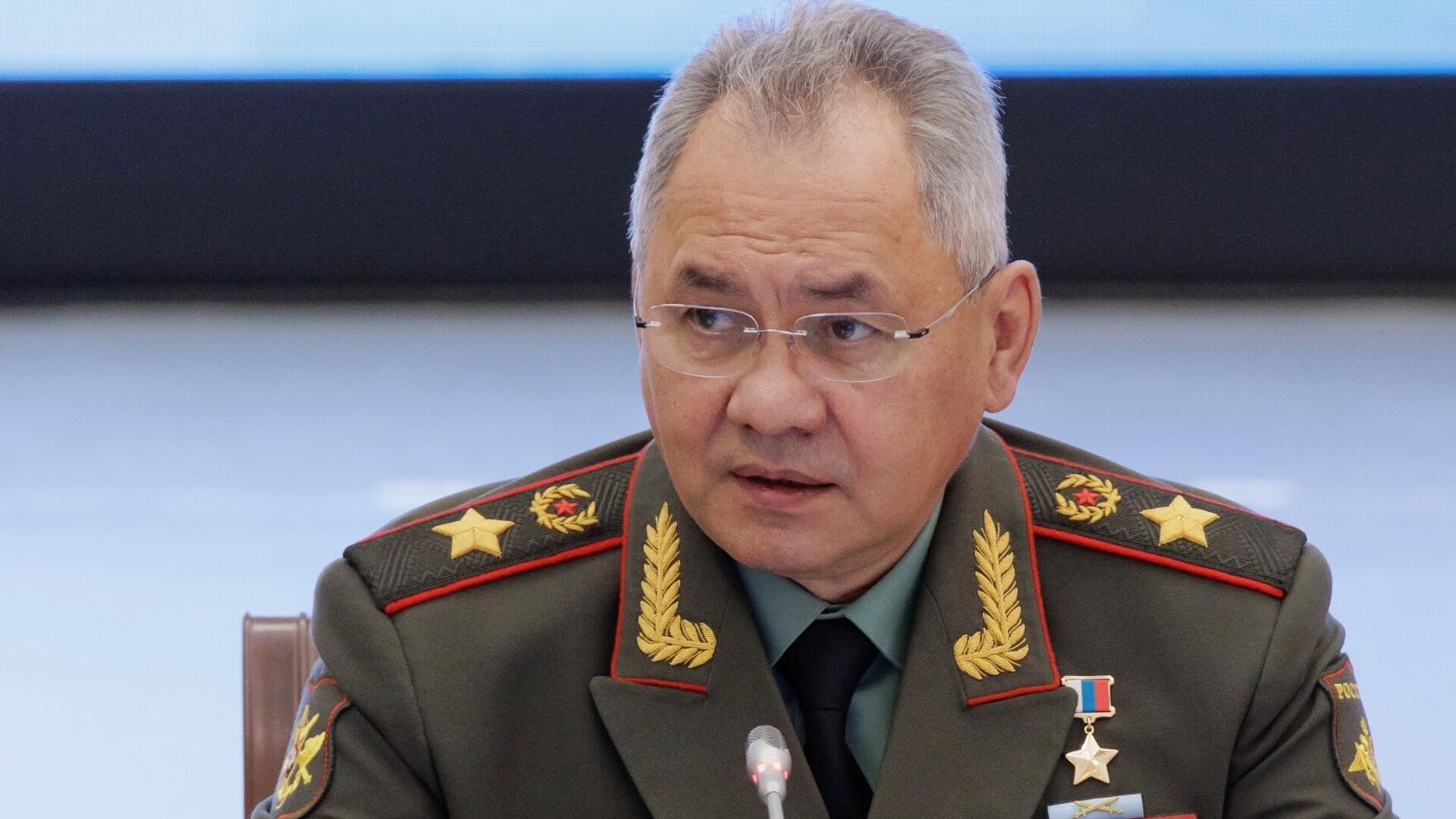 Министр обороны РФ Сергей Шойгу0