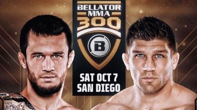 Афиша боя Нурмагомедова против Примуса на Bellator 300 - РИА Новости, 1920, 08.10.2023