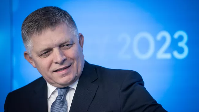 Лидер партии SMER Роберт Фицо
