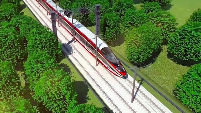 Первый поезд для ВСМ между Москвой и Петербургом произведут в 2027 году