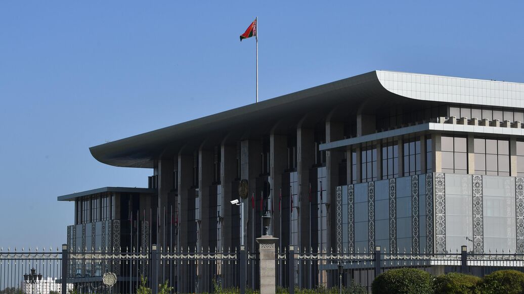 © РИА Новости / Михаил ВоскресенскийПерейти в медиабанк<br>Дворец Независимости в Минске. Архивное фото