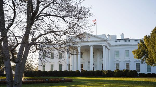 Здание Белого дома США в Вашингтоне
