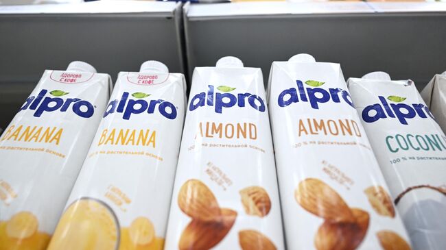 Продукция под торговой маркой Alpro