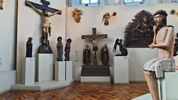Пермские Боги в Пермской художественной галерее