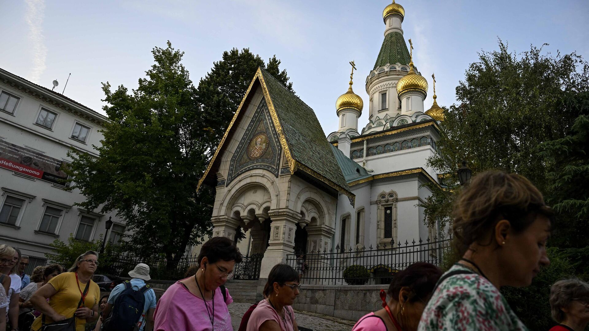 Храм Святителя Николая Чудотворца в Софии, Болгария - РИА Новости, 1920, 04.10.2023