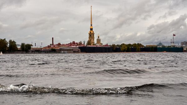 Набережная реки Невы в Санкт-Петербурге