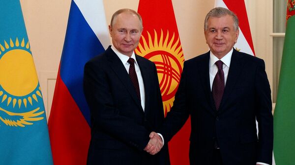 LIVE: Встреча президентов России и Узбекистана
