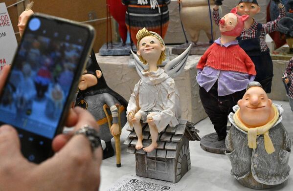 Авторские куклы на выставке-продаже Осенний Салон на Тишинке