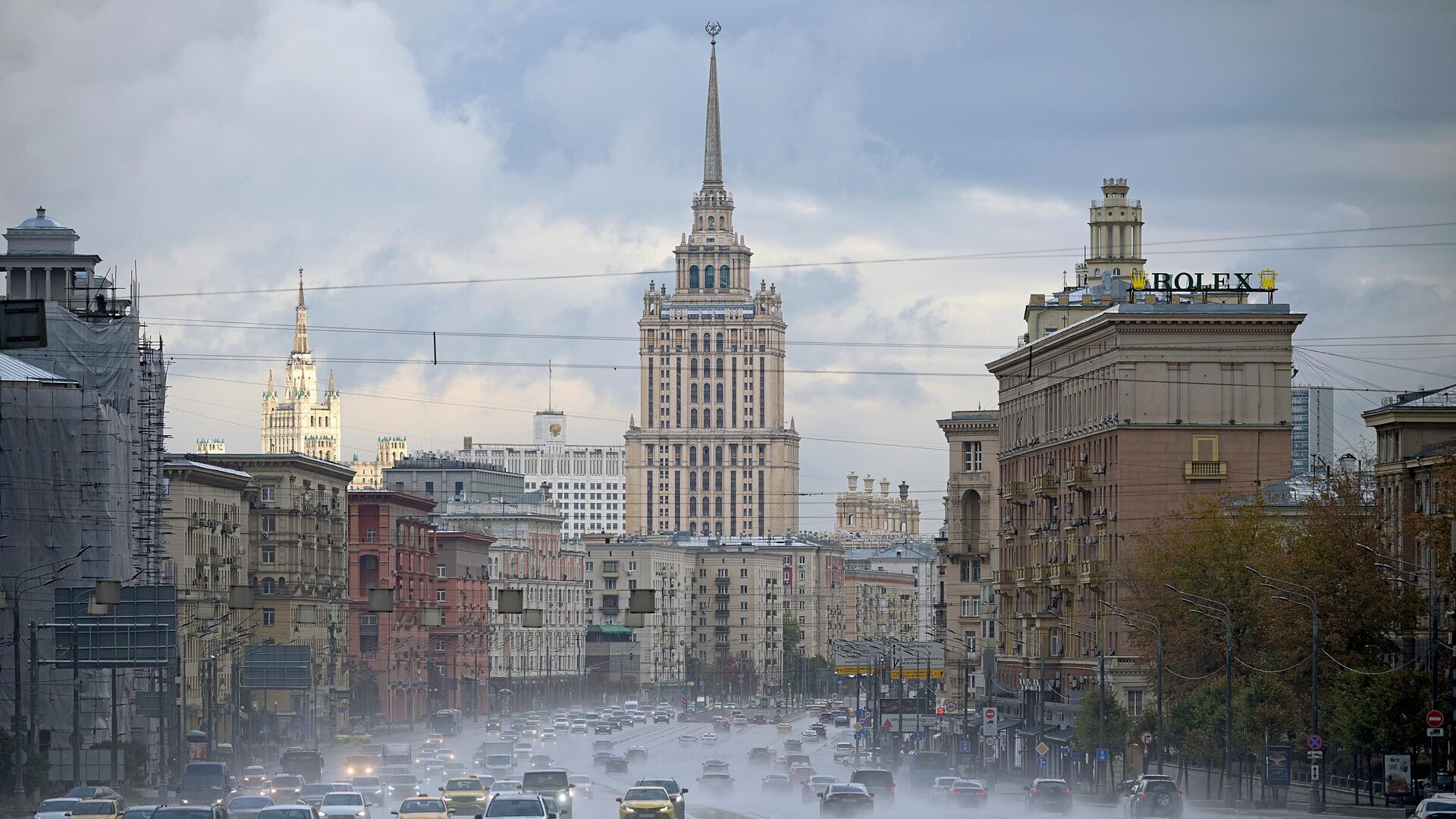 Дорожное движение в Москве - РИА Новости, 1920, 25.10.2023