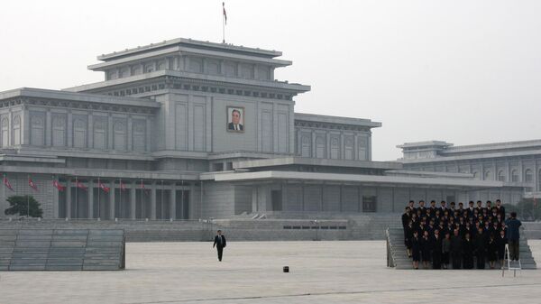 Мемориальный комплекс Кымсусан, где находится мавзолей Ким Ир Сена