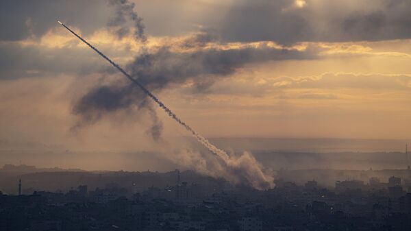 Ракетный обстрел территории Израиля со стороны сектора Газа