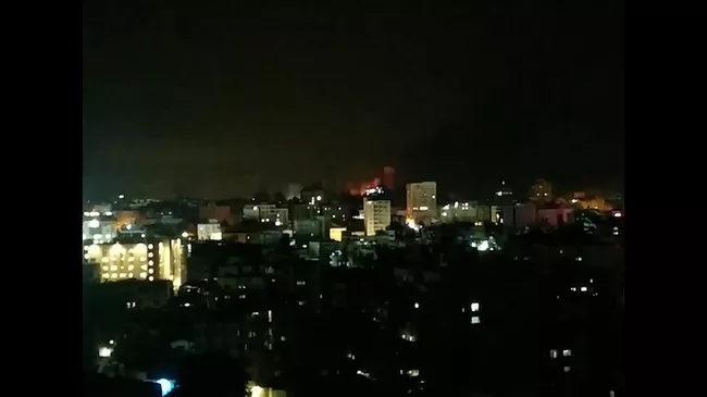Взрывы в секторе Газа в результате ударов по объектам палестинских группировок