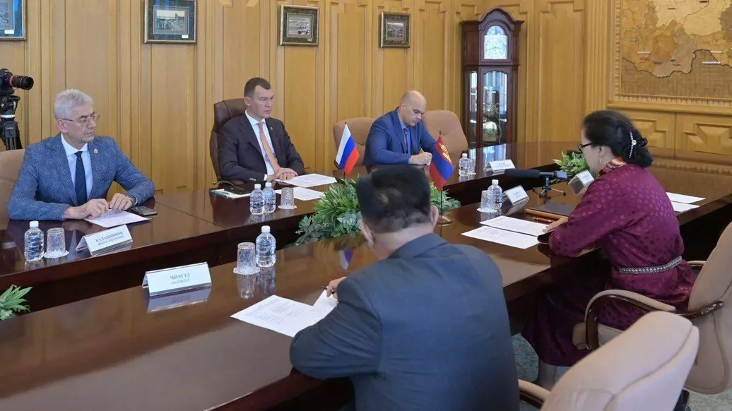 Хабаровский край выразил готовность расширять сотрудничество с Монголией