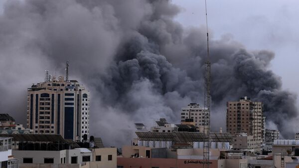 Последствия израильских ударов в Газе