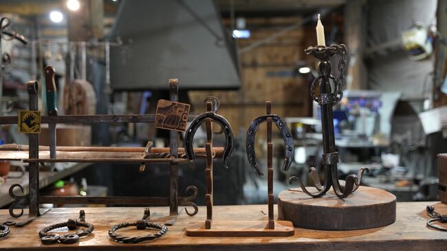 В гостях у кузнеца В гостях у кузнеца