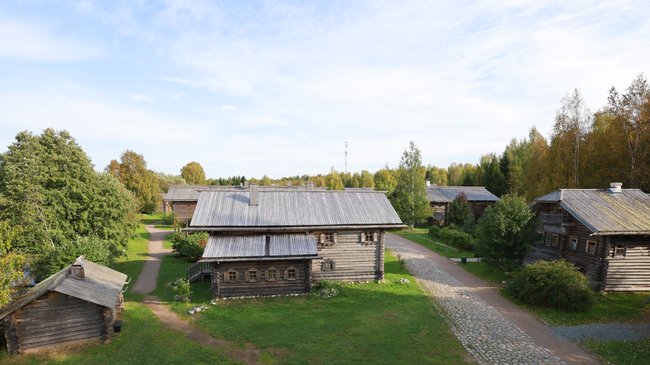 Вид на Старую деревню Вид на Старую деревню