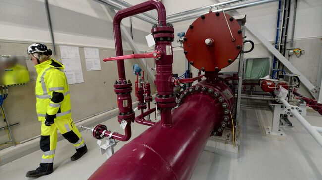 Компрессорная станция газопровода Balticconnector