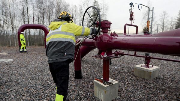 Компрессорная станция морского газопровода Balticconnector в Финляндии
