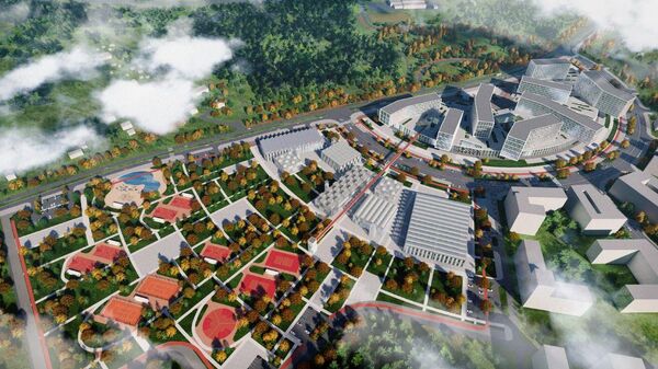 Архитектурный проект кампуса в Самаре