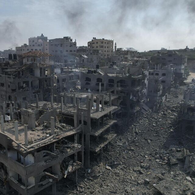 На территорию православного храма в Газе упала ракета - РИА Новости,  11.10.2023